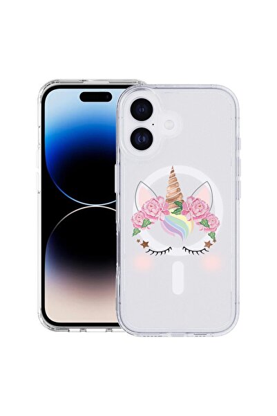 bestcase Husa pentru Apple iPhone 17 cu Design Unicorn, Mag Anti Shock TPU, T...