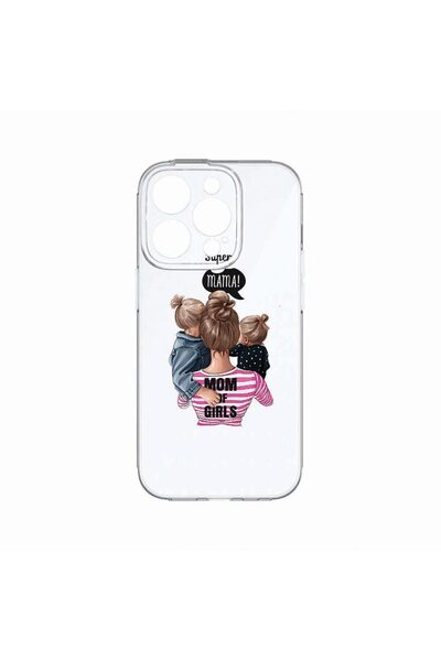 bestcase Θήκη, Συμβατή με Apple iPhone 14 Pro Max, Σούπερ Μαμά, Ανθεκτική στη...
