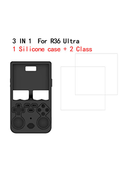 Choice1 قطعتان من واقي الشاشة الزجاجي المقوى لجهاز R36 Ultra مقاس 4 بوصات، مق...