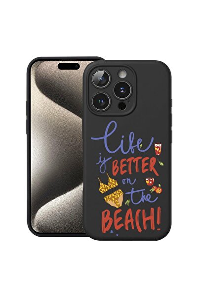 bestcase Θήκη Πρέμιουμ Σιλικόνης για Apple iPhone 15 Pro Max, Παραλία, 166865...