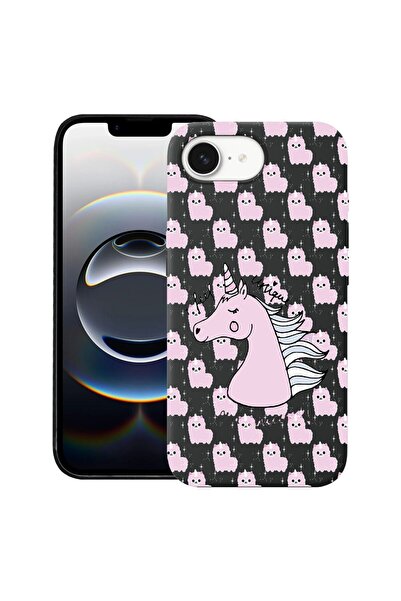 bestcase Husă pentru Apple iPhone 16e, Silicon Premium Subțire 1.2MM, Unicorn...