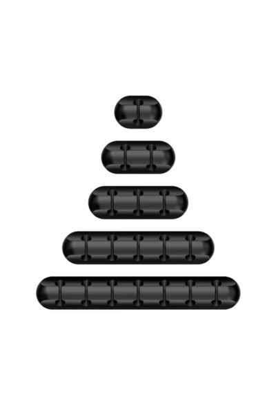 Choice13 5PCS Black NNBILI 5pcs Cable Cord Wire Organizer USB Cable Winder Ma...
