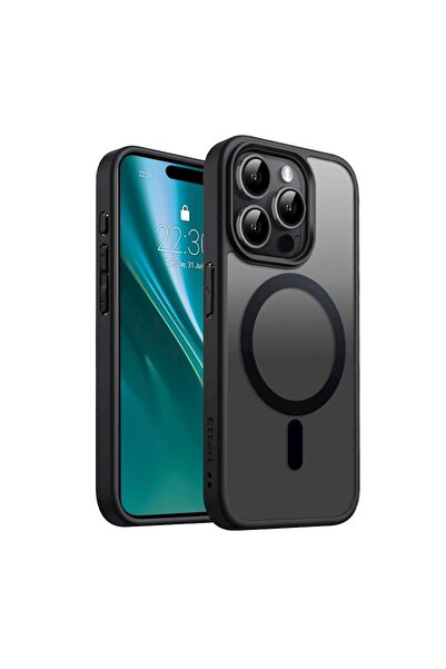 bestcase Husa de Protectie, Compatibila Apple iPhone 15 Pro, Etteri Matt MagS...