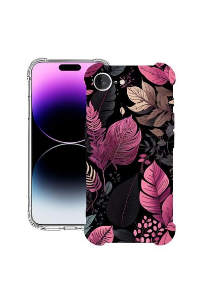 bestcase Θήκη για Apple iPhone 16e, Αντικραδασμική 1.5MM, Φτερά Τριαντάφυλλου...