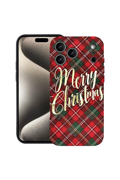 bestcase Husă pentru Apple iPhone 17 Pro cu design Merry Christmas, Silicon p...