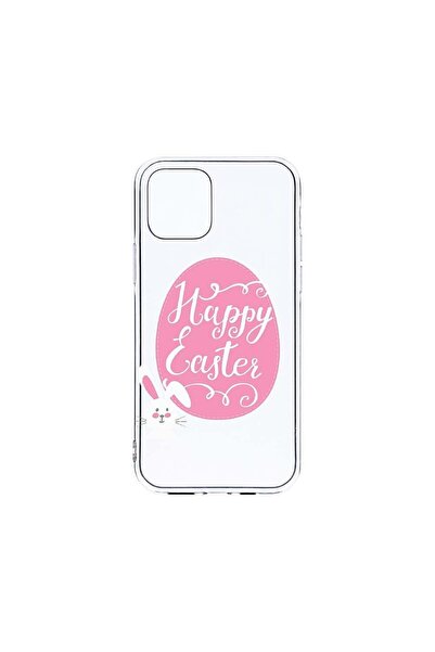 bestcase Husa Clear Silicon 2MM, Compatibila Cu Apple iPhone 12 Pro, Happy Ea...