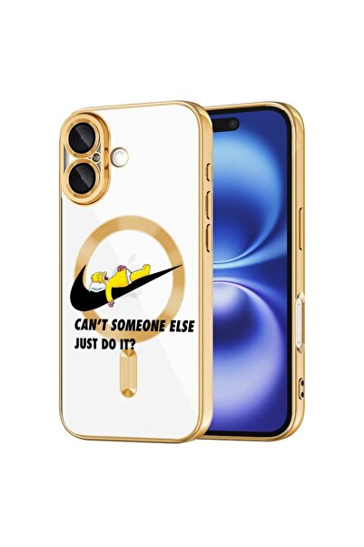 bestcase Husa Luxury MagSafe, Συμβατό με Apple iPhone 16 Plus, Homer Simpson ...