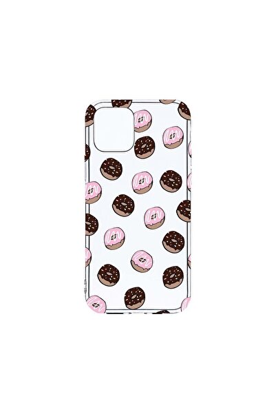 bestcase Husa Clear Silicon 2MM, Compatibila Cu Apple iPhone 12 Pro, Donuts, ...