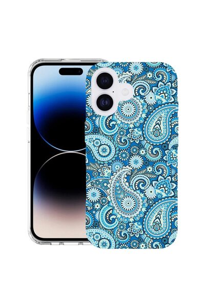 bestcase Θήκη για Apple iPhone 17 με Μπλε Απλό Σχέδιο, MagSafe Αντικραδασμική...