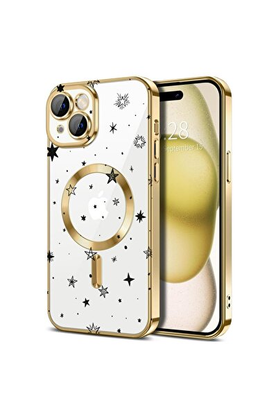 bestcase Husa Luxury MagSafe, Compatibila Apple iPhone 15 Plus, Kiss print ‚Ä...