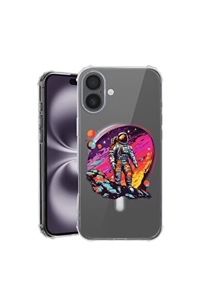 bestcase Husa pentru Apple iPhone 16 Plus, MagSafe Anti Shock, Astronaut, Pro...