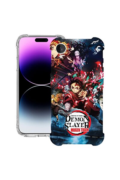 bestcase Husa pentru Apple iPhone 16e, Anti Shock 1.5MM, Demon Slayer, Protec...