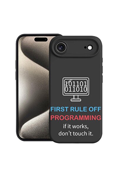 bestcase Husă pentru Apple iPhone 17 Air cu Design IT First Rule, Silicon Pre...