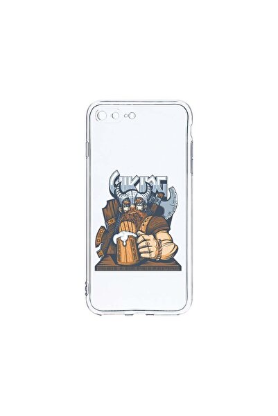 bestcase Husa din silicon transparent de 2MM, Compatibilă cu Apple iPhone 8 P...