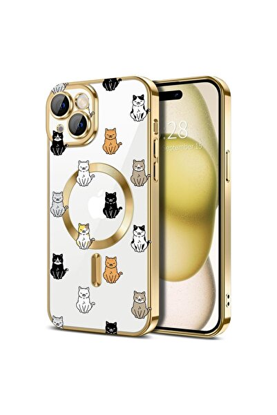 bestcase Πολυτελής Θήκη MagSafe, Συμβατή με Apple iPhone 14, Σχέδιο με Καρτού...