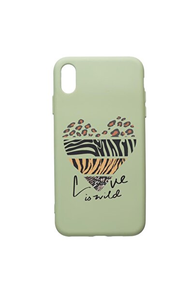 bestcase Θήκη Σιλικόνης Premium Συμβατή με Apple iPhone XS Max, Love Is Wild,...