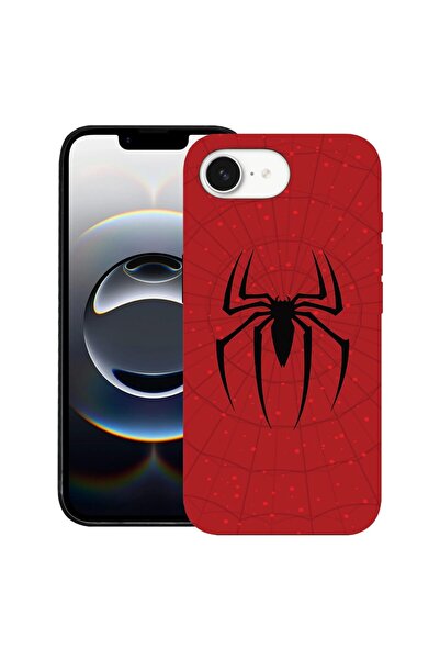 bestcase Husă pentru Apple iPhone 16e, Silicon Premium Subțire 1.2MM, Spider,...