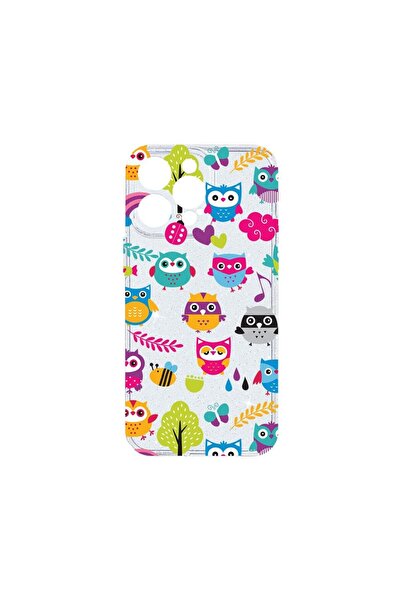bestcase Husa Crystal Glitter 2MM, Compatibila Cu Apple iPhone 14 Pro, Owl, A...