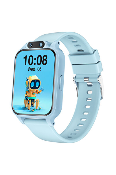 Choice3 Game watch for kids light blue 2026 New Kids Smartwatch HD Camera Fla...
