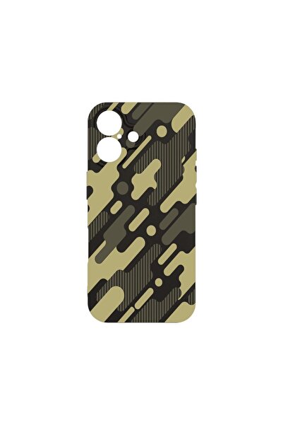 bestcase Θήκη για Apple iPhone 16, Λεπτή Premium Σιλικόνη 1.2MM, Πράσινο Καμο...
