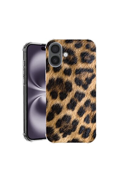 bestcase Θήκη για Apple iPhone 17 με σχέδιο λεοπάρ, Αντικραδασμική, Ενισχυμέν...