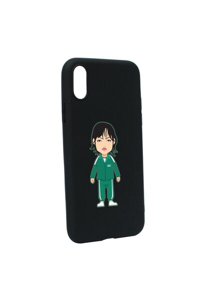 bestcase Θήκη σιλικόνης συμβατή με Apple iPhone XS Max, Squid Game - Gamer 06...