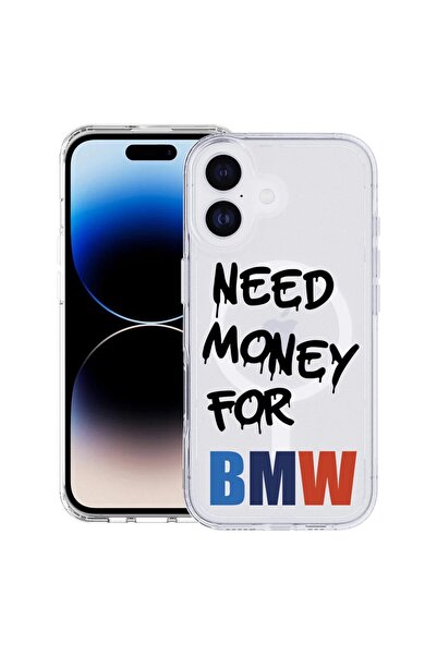 bestcase Husă pentru Apple iPhone 17 cu Design Need Money For BMW, Mag Anti S...