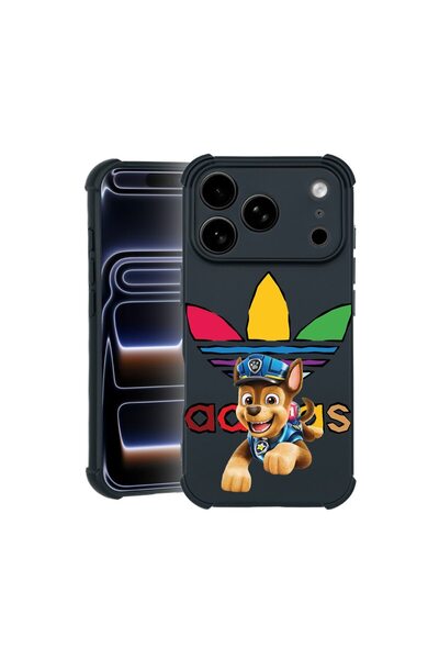 bestcase Husa TPU Pro Shock Compatibila cu Apple iPhone 17 Pro, cu Design Paw...