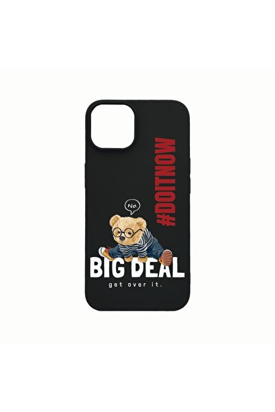 bestcase Θήκη Σιλικόνης, Συμβατή με Apple iPhone 14, Do It Now Teddy, Ανθεκτι...