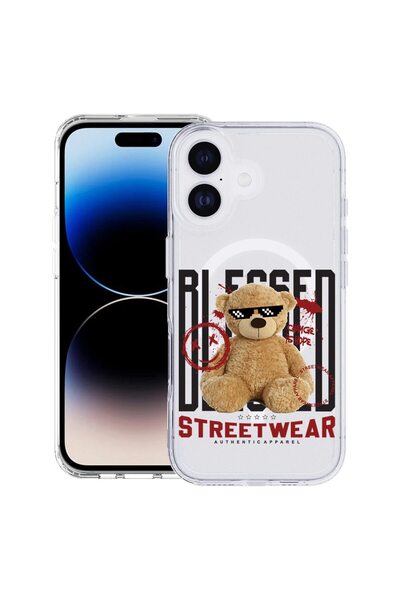bestcase Θήκη για Apple iPhone 17 με Σχέδιο Teddy Bear Blessed, Αντικραδασμικ...