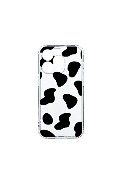 bestcase Husa Anti Shock 1.5MM, Compatibila Cu Apple iPhone 15 Pro, Black Cow...