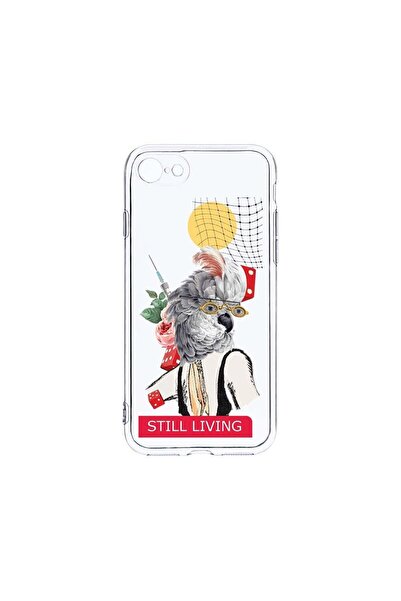 bestcase Husa din silicon transparent de 2MM, compatibilă cu Apple iPhone SE ...