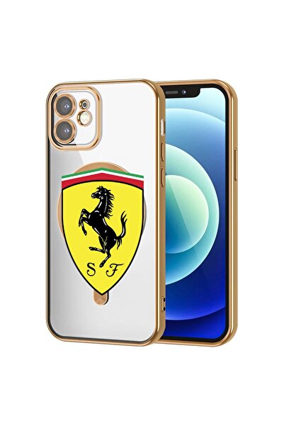 bestcase Husa Luxury MagSafe, Compatibila Apple iPhone 11, Ferrari, Ultra-Sof...