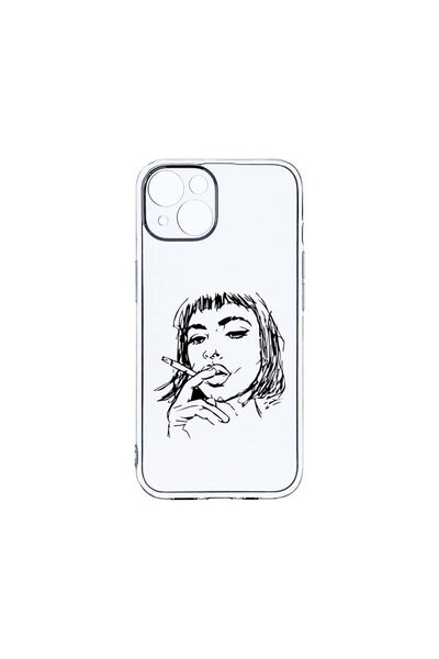 bestcase Clear Silicone Case 2MM, Compatible with Apple iPhone 14, Woman, Sho...