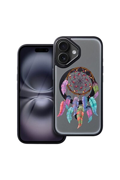 bestcase Husa Compatibila cu Apple iPhone 16 cu Design Dreamcatcher, Shockpro...