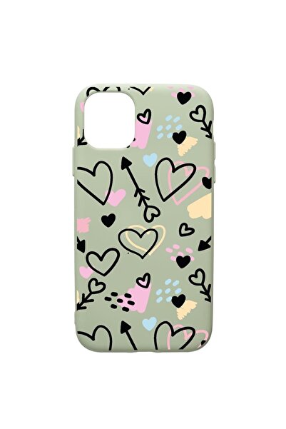 bestcase Θήκη Σιλικόνης Premium Συμβατή με Apple iPhone 12, Σχέδιο Συμβόλων Α...