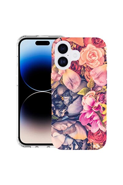 bestcase Husa pentru Apple iPhone 17 cu Design Floral, Mag Anti Shock TPU, Te...