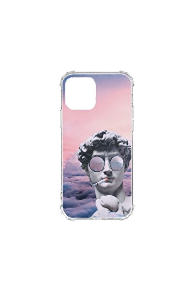 bestcase Husa Anti Shock 1.5MM, compatibilă cu Apple iPhone 12 Mini, David, T...