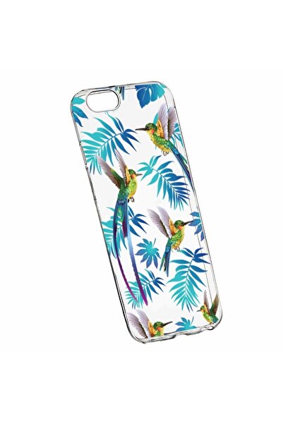bestcase Husa pentru Apple iPhone 7 Plus / 8 Plus, Silicon, Slim, Tropical, 186