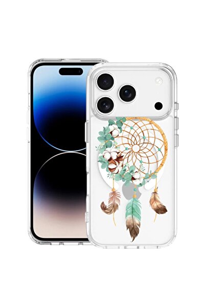 bestcase Husă pentru Apple iPhone 17 Pro Max cu Design Dreamcatcher, Mag Anti...