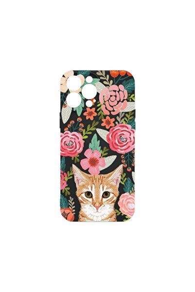 bestcase Θήκη Premium Υγρής Σιλικόνης, Συμβατή με Apple iPhone 14 Pro, Γάτα κ...