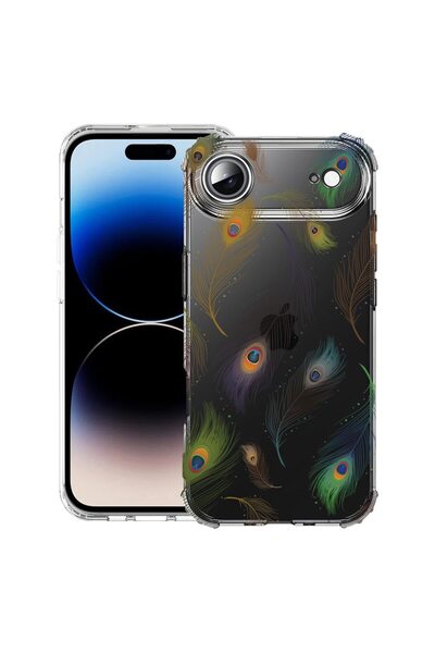 bestcase Husă pentru Apple iPhone 17 Air cu Design Floral, Antișoc, Colțuri î...