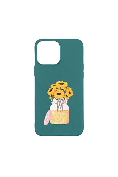 bestcase Husa Silicon Compatibila Cu Apple iPhone 13 Pro Max, Sun Flower, rez...