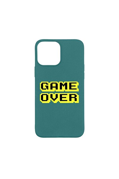 bestcase Husa Silicon Compatibila Cu Apple iPhone 13 Pro Max, Game Over, rezi...