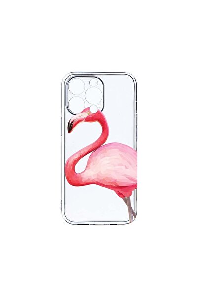 bestcase Διαφανής Θήκη Σιλικόνης 2MM, Συμβατή με Apple iPhone 14 Pro, Φλαμίνγ...
