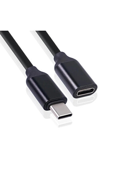 Choice1 كابل تمديد USB-C ذكر إلى أنثى بطول 1.5 متر، 20 فولت 3 أمبير، مطلي بالذهب