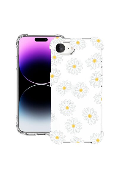 bestcase Θήκη για Apple iPhone 16e, Αντικραδασμική 1.5MM, Χαρούμενα Λουλούδια...