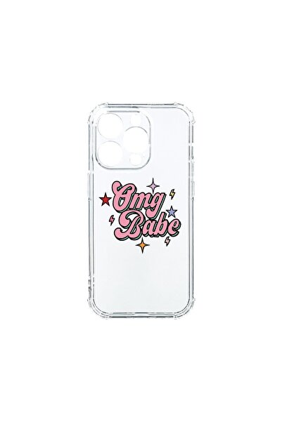 bestcase Husa Anti Shock 1.5MM, Compatibila Cu Apple iPhone 15 Pro, OMG Babe,...