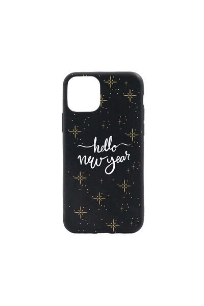 bestcase Husa Silicon Compatibila Cu Apple iPhone 11 Pro, Hello New Year, rez...