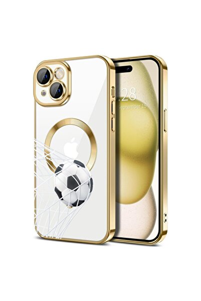 bestcase Πολυτελής Θήκη MagSafe, Συμβατή με Apple iPhone 15, Σχέδιο  "Μπάλα σ...